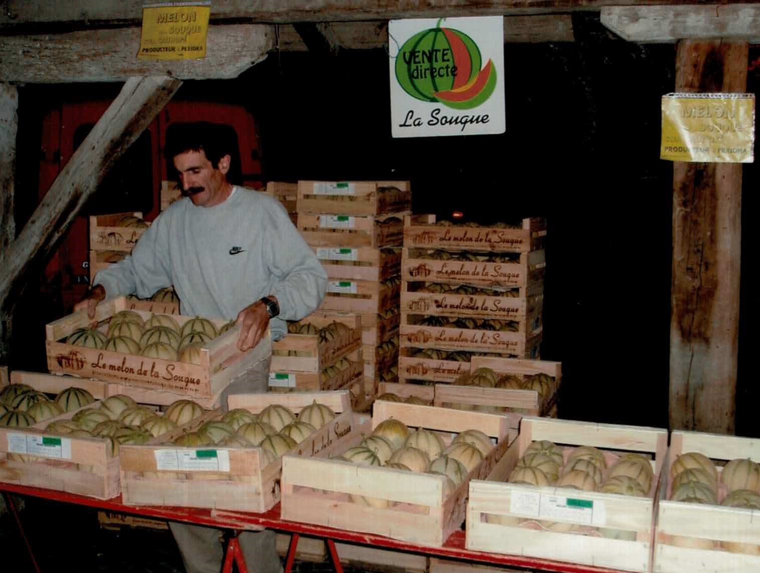 Stand du Domaine de la Souque au marché de Revel